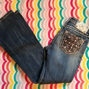 Girls Miss Me Bootcut